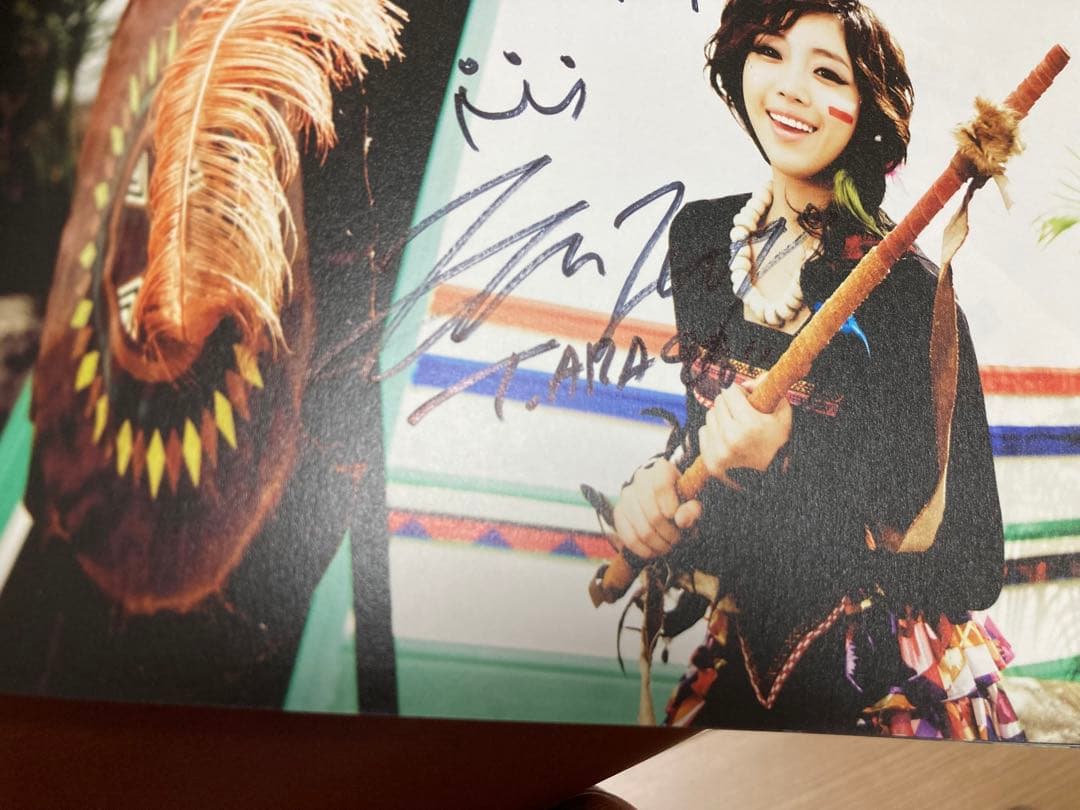 【レア】T-ARA メンバー全員サイン入りCD