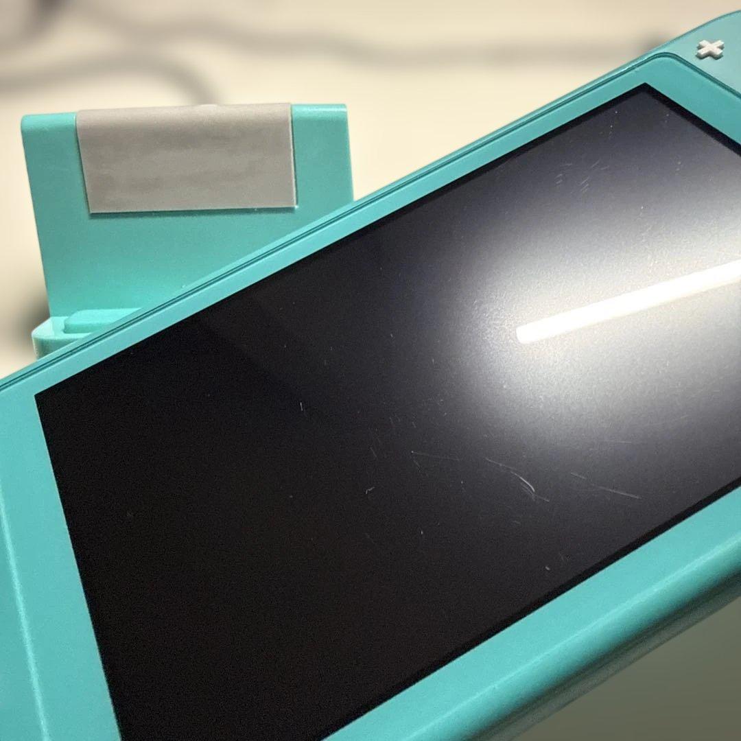 Nintendo Switch lite ターコイズ 本体 充電器 充電スタンド