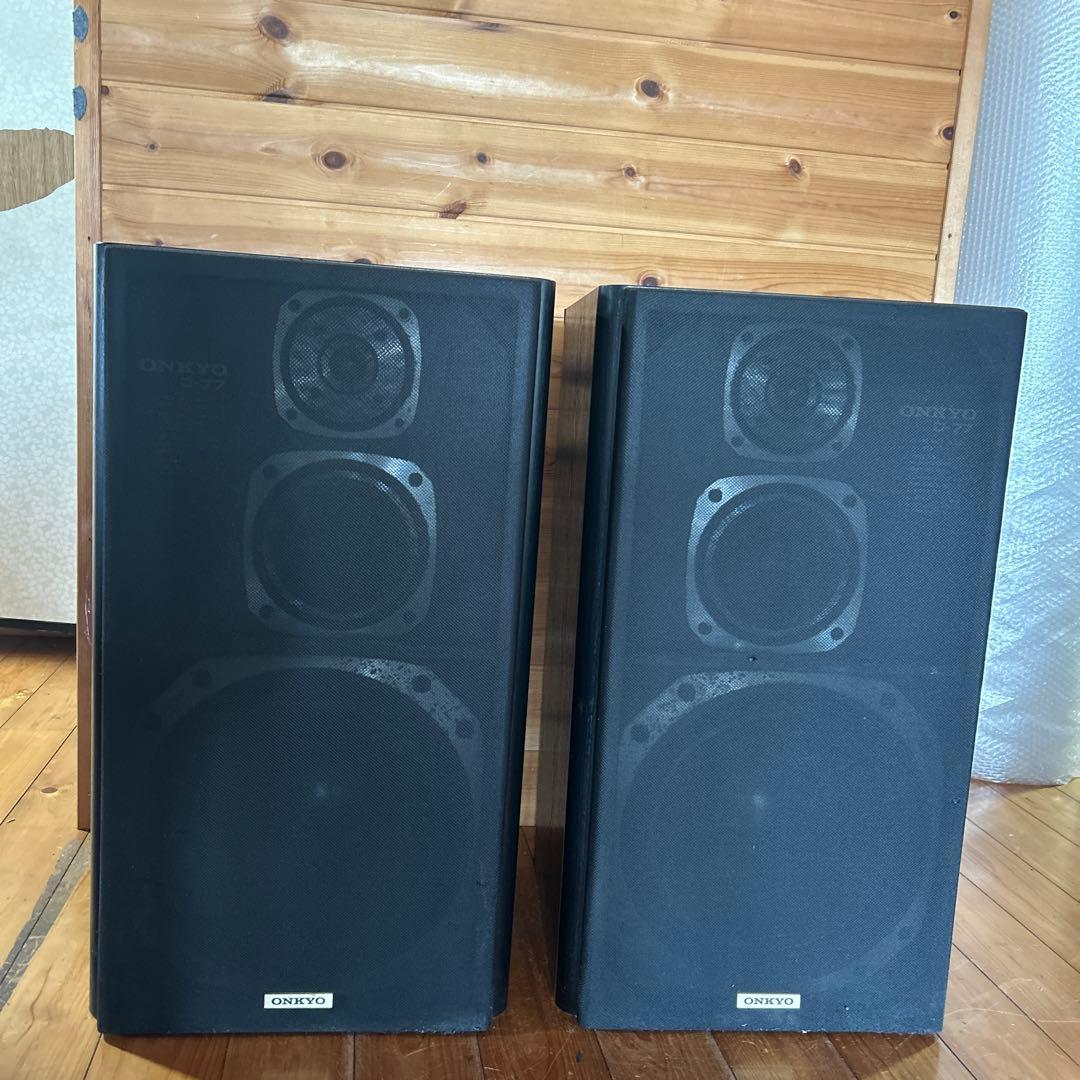 ONKYO 3ウェイ・スピーカーシステム　D-77