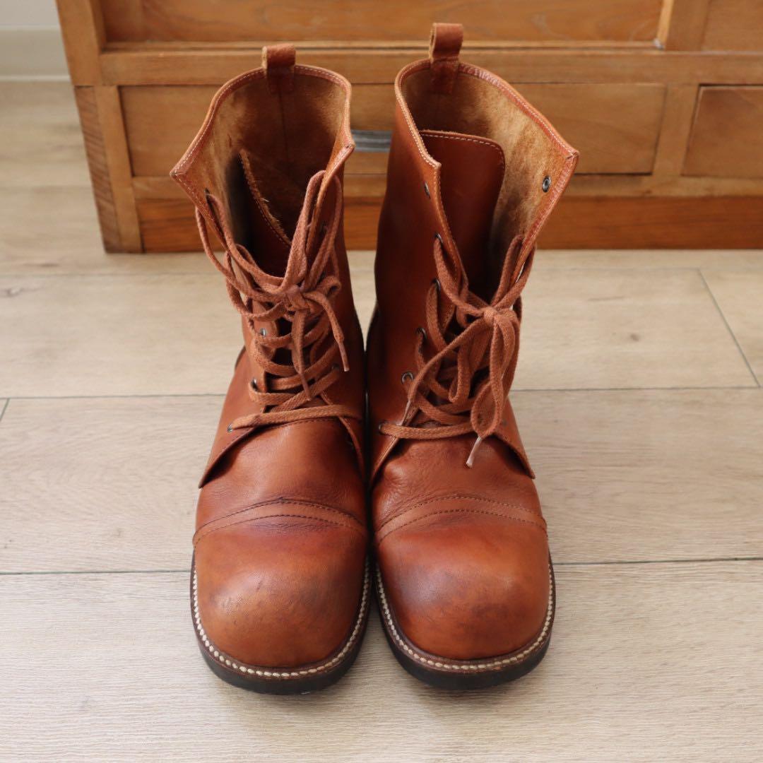 【HYSTERIC GLAMOUR】本革ブーツFINE（茶色）