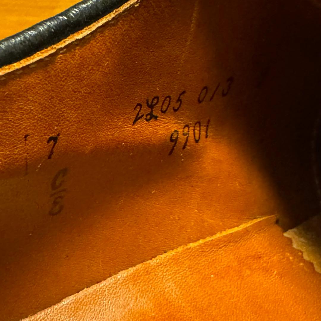 Alden 9901 オールデン コードバン プレーントゥ　7