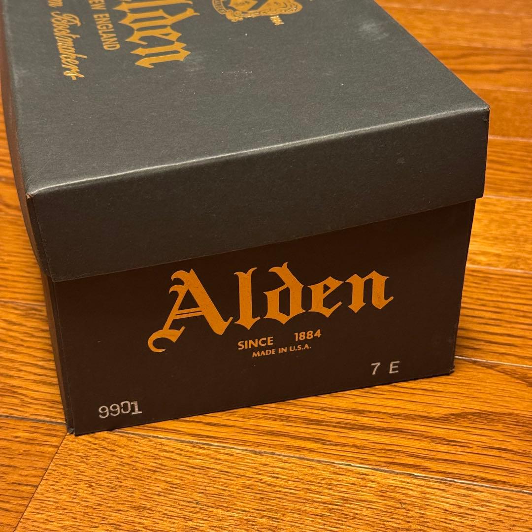 Alden 9901 オールデン コードバン プレーントゥ　7