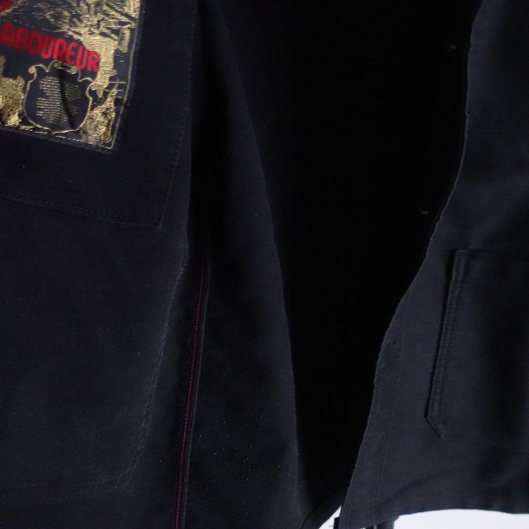 【フランス製】LE LABOUREUR モールスキン　フレンチワークジャケット