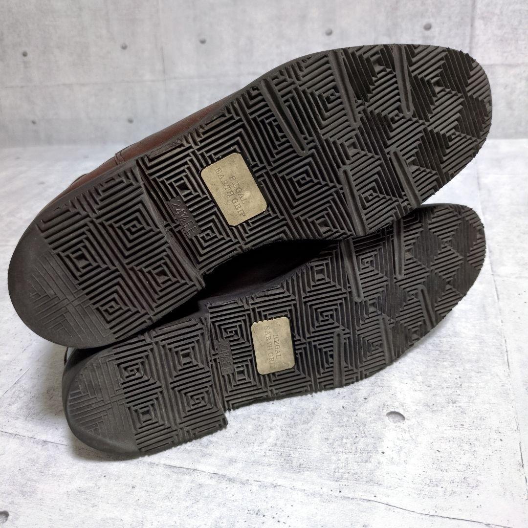 ク*ル様 極美品　REGAL　リーガル　サイドゴアブーツ　ハイカット　レザー　本