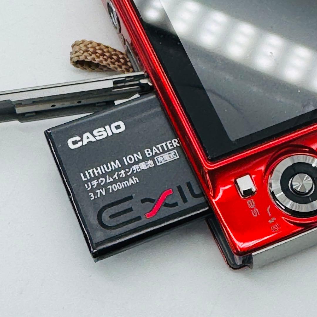 【美品】CASIO EXILIM EX-S770 レッド★希少色・動作確認済み