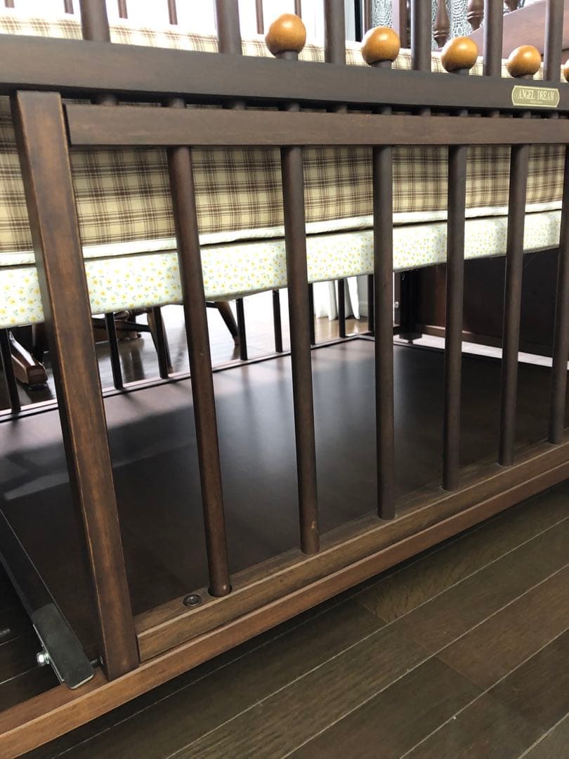 集金兵　　木製ベビーベッド 日本製