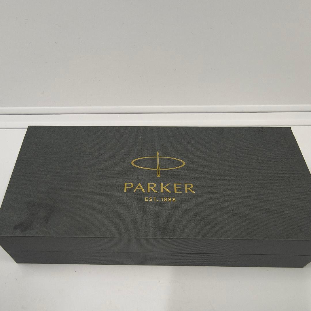Parker ペン先14Kゴールド　チェック柄 万年筆 スターリングシルバー