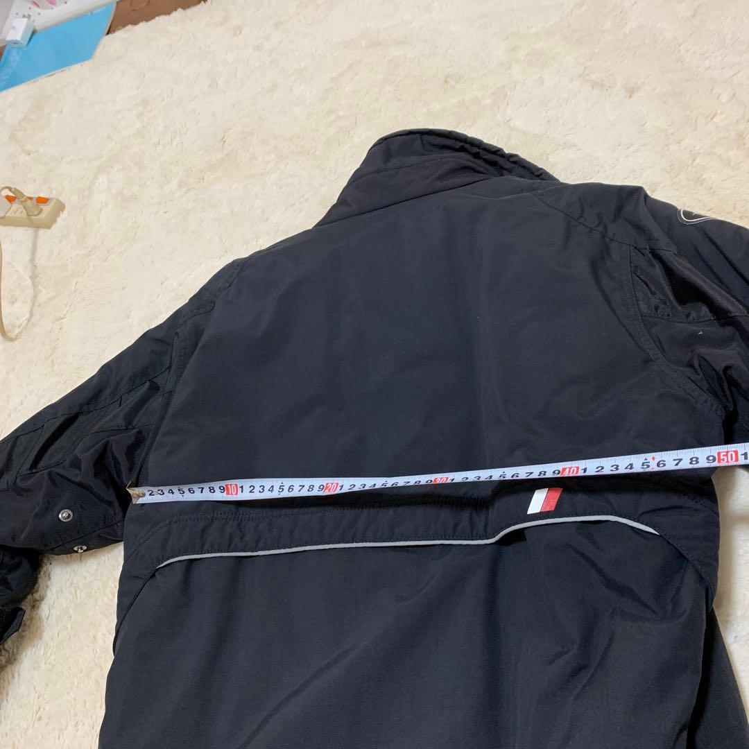 KUSHITANI ウインタージャケット LL ブラック/レッド