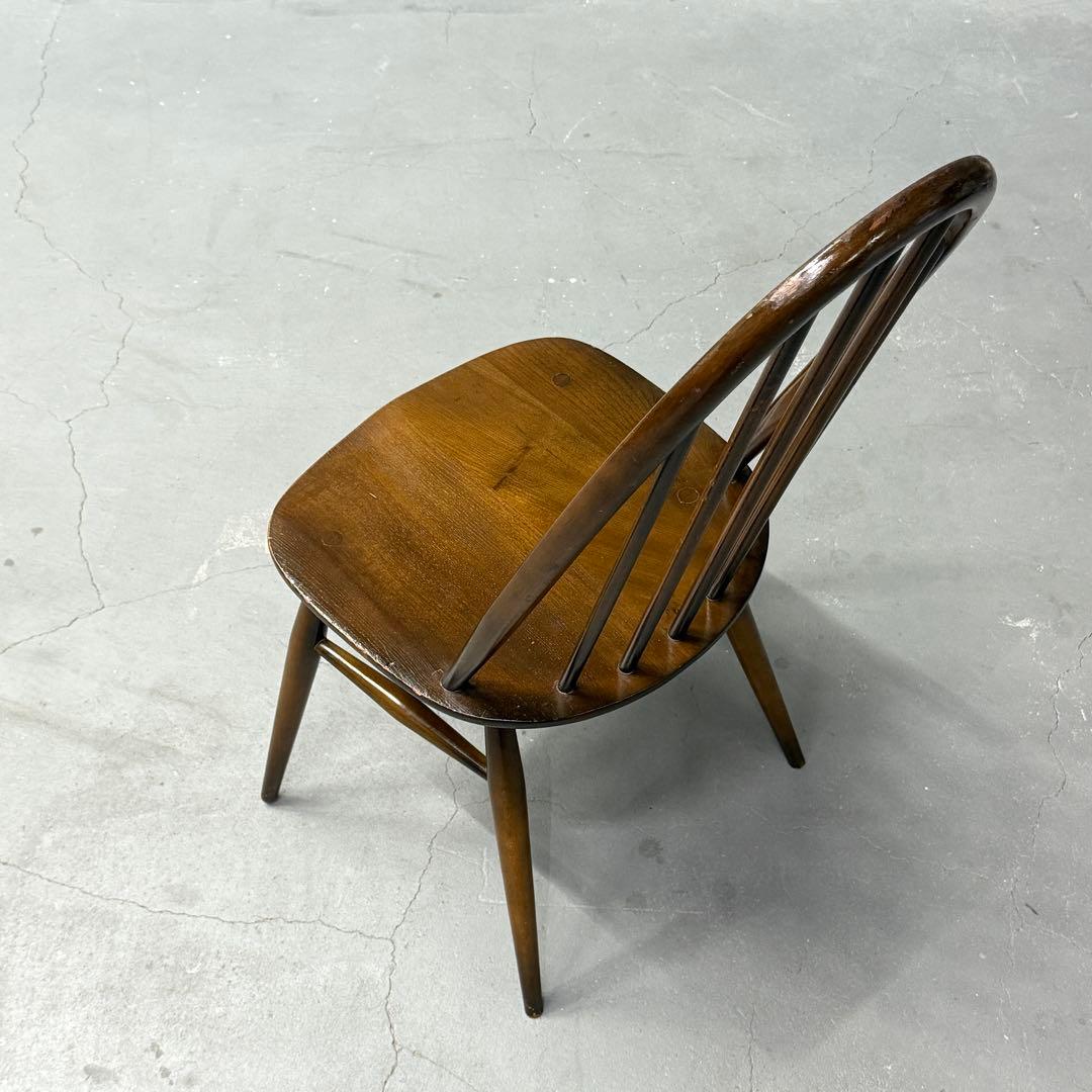 ERCOL(アーコール) / クエーカーチェア ダークコロニアル (4)