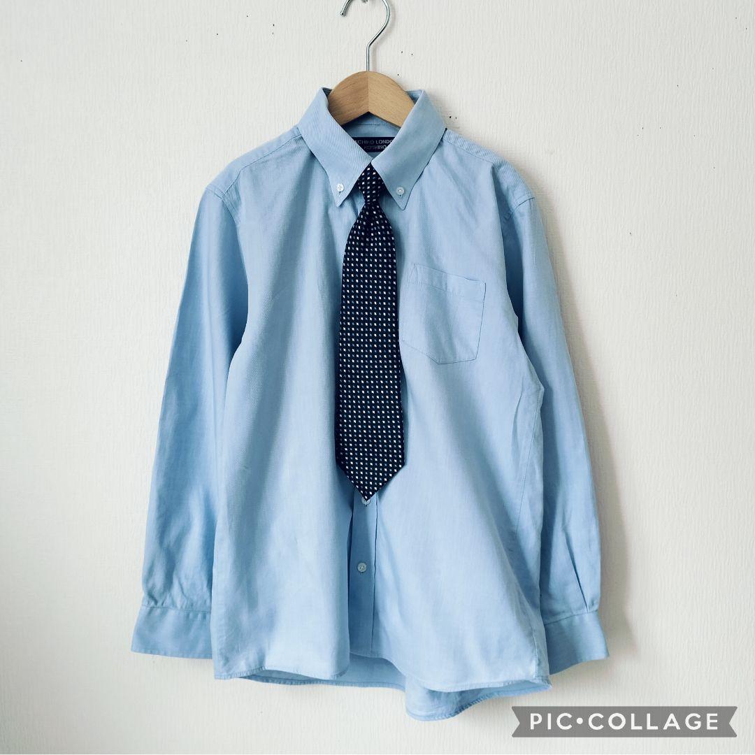 【極美品】ミチコロンドン 男の子フォーマルスーツ 150｜卒服 6点セット黒