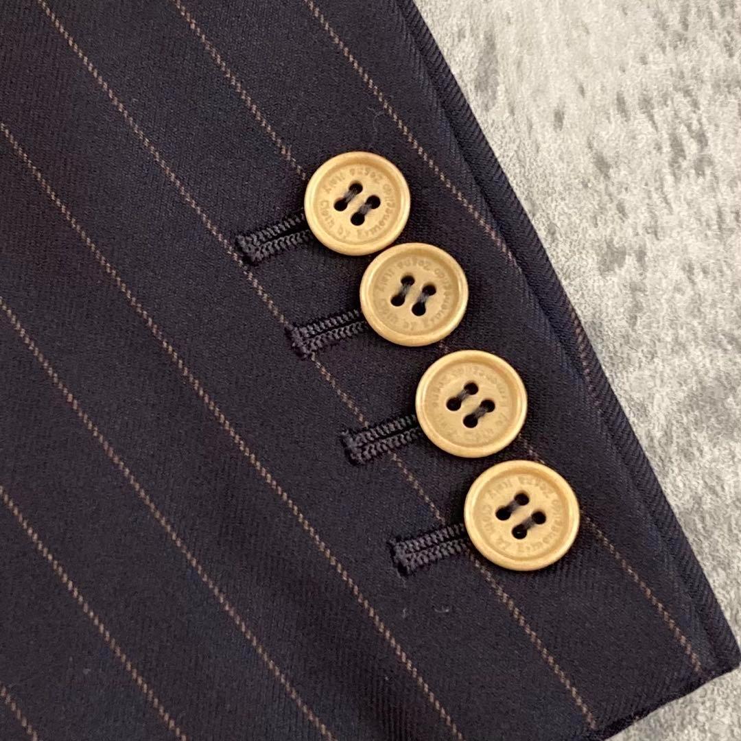 極美品 極上ウールダブルスーツ × Yves Saint Laurentネクタイ