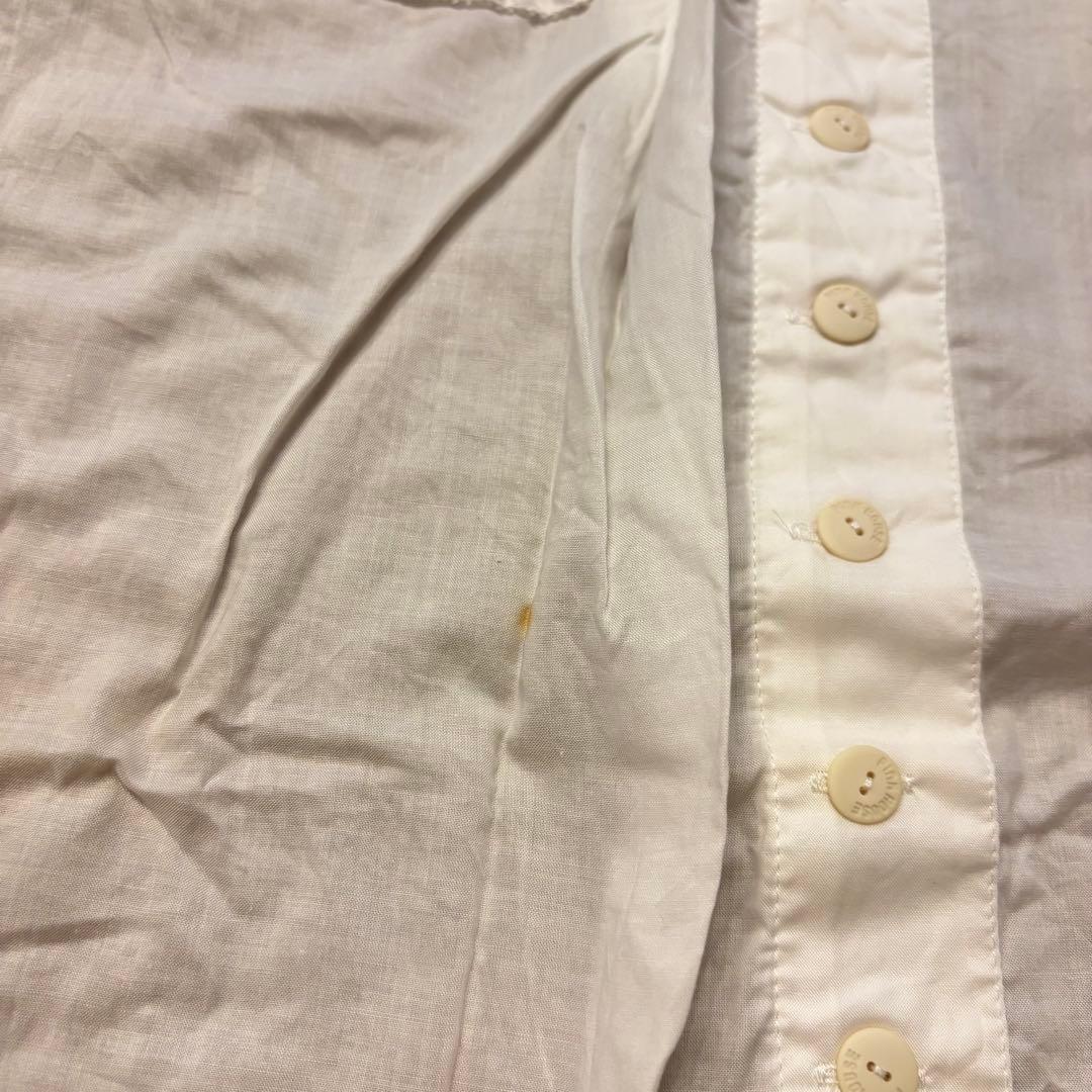 【新品未使用】ピンクハウス フリル エプロン 白 2点セット