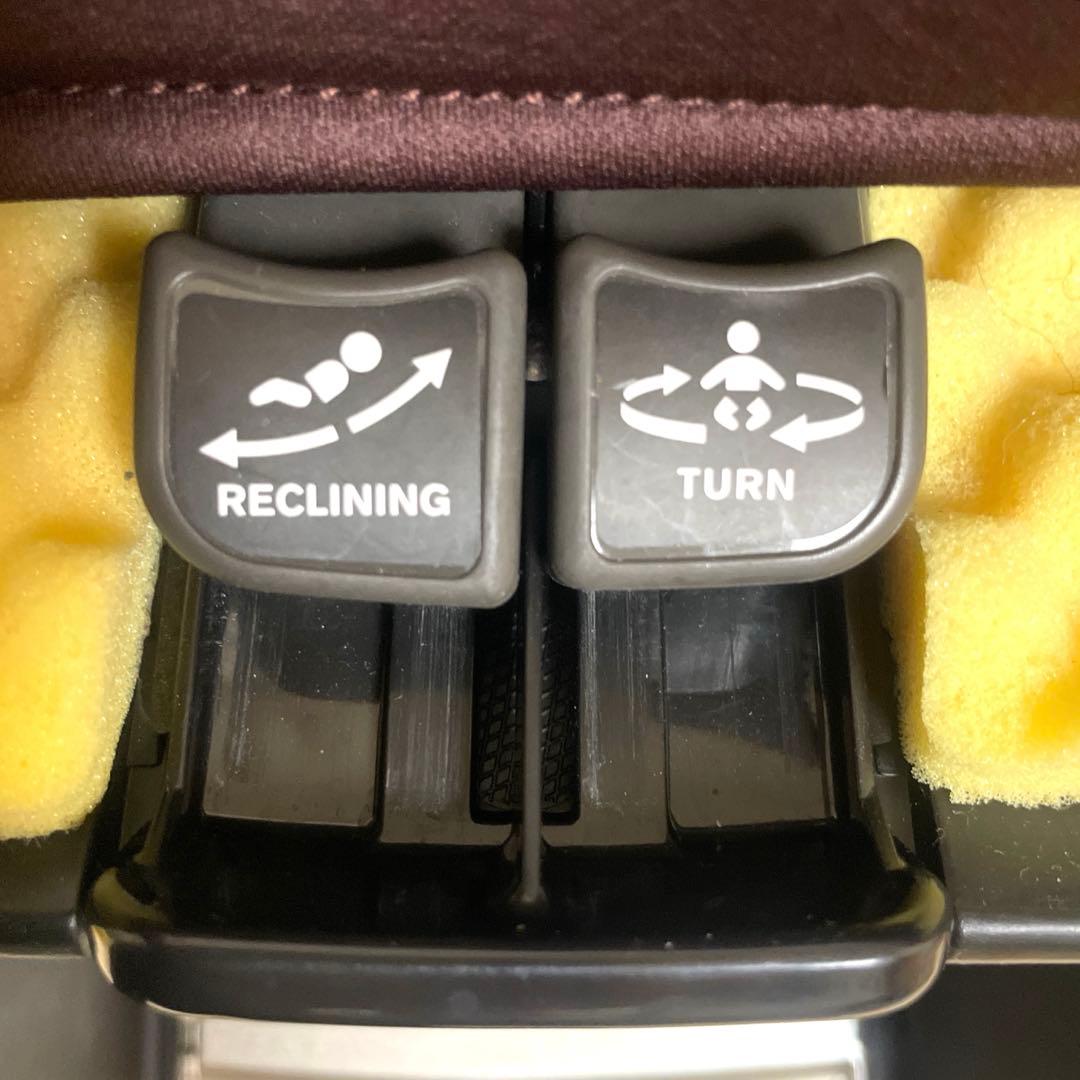 美品❗️コンビ✨WL ネルーム エッグショック✨360℃回転式チャイルドシート