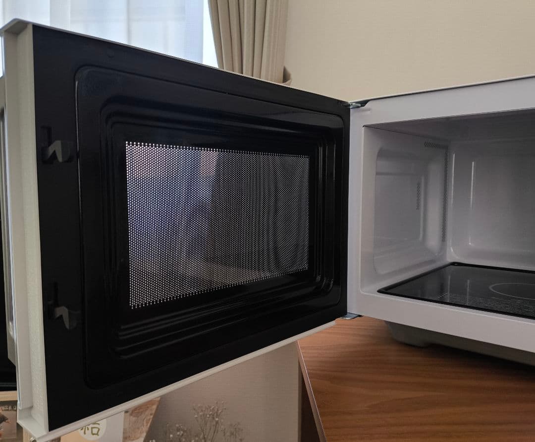 山善　23L YVR-F230　単機能電子レンジ ホワイト