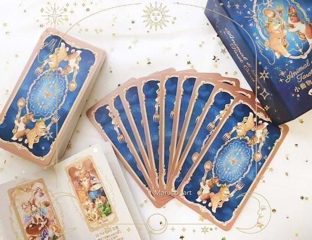 【正規品タロットカード】激かわイラスト✨日本未発売レア✨小動物と美食のタロット