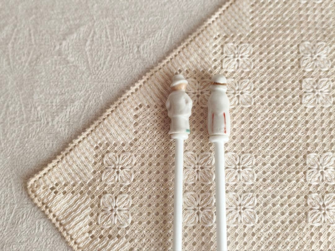 【meryukiさま】vintage spoon ❀ 女の子の マドラースプーン