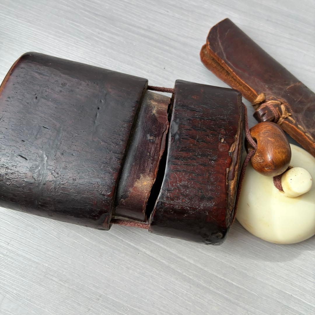 煙管　キセル　煙草入れ　喫煙具　年代物　古民具　工芸品