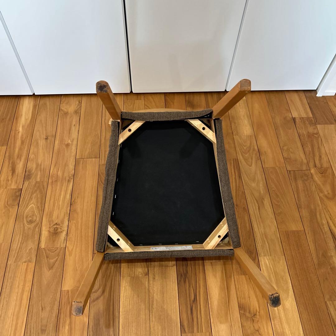 ニトリ　無垢材　ダイニングチェア 2脚