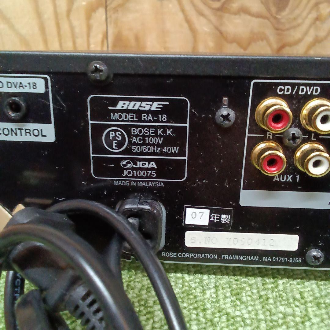 BOSE 5 Series III speaker system ＋RA-18③