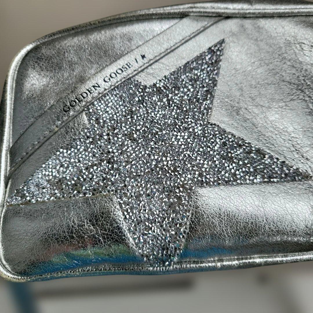 ゴールデングース ショルダーバッグ シルバー 斜めがけななめがけ 銀色 星スター