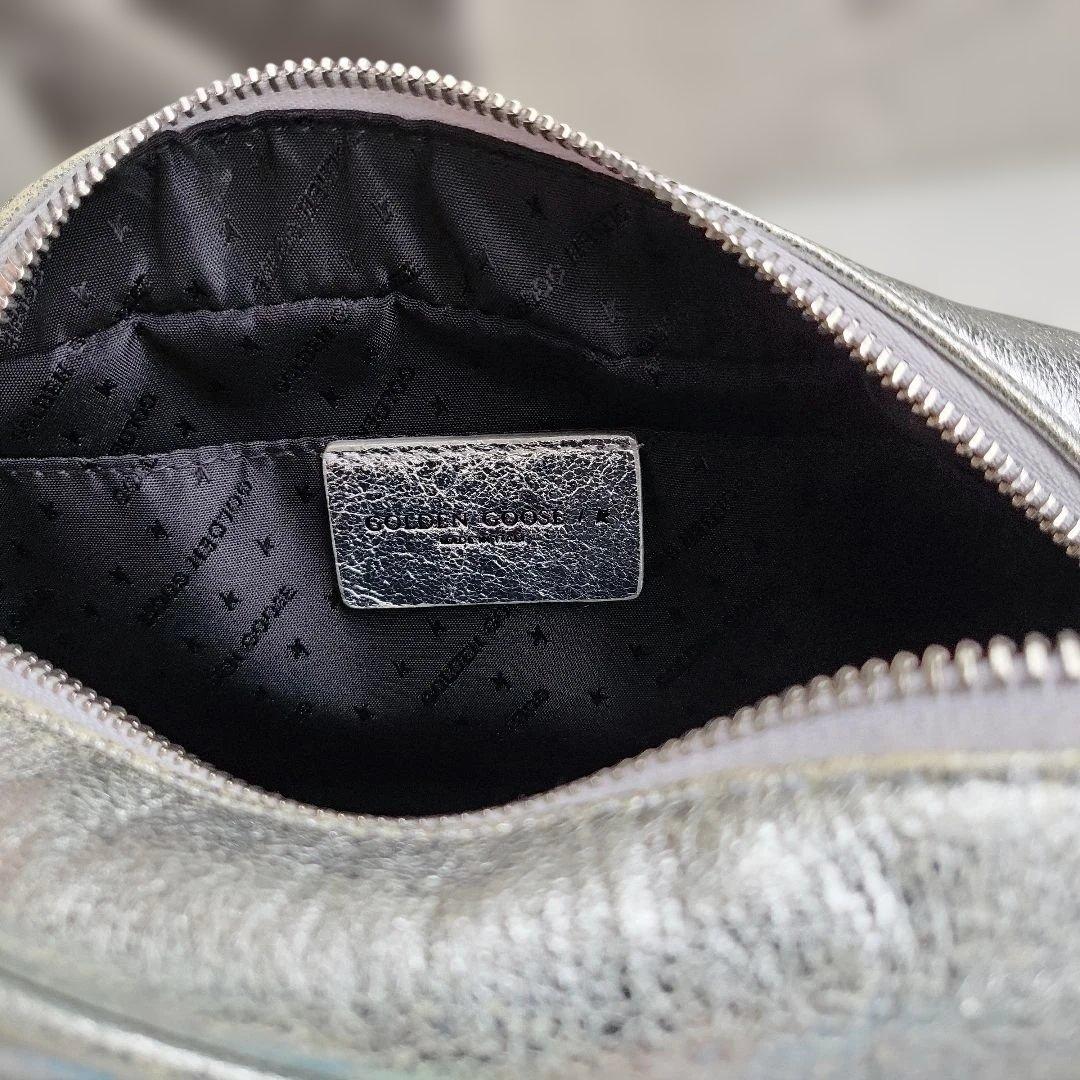 ゴールデングース ショルダーバッグ シルバー 斜めがけななめがけ 銀色 星スター