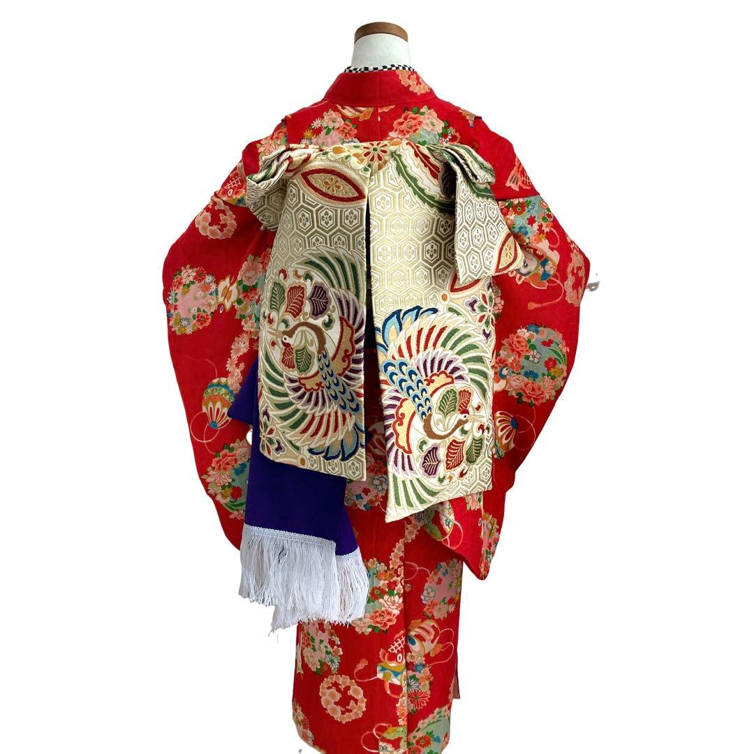 アンティーク　女の子　子供着物　アンティーク着物　七五三　NO6