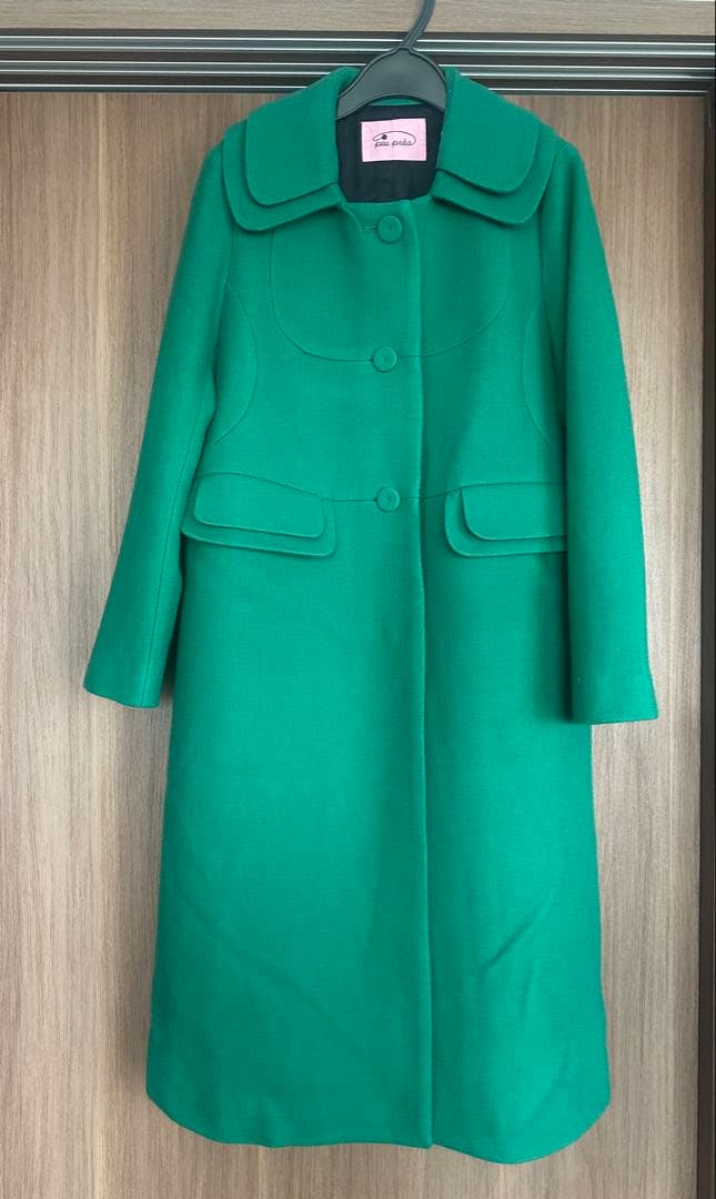 【美品】peupres ウールコート アトリエドゥサボン