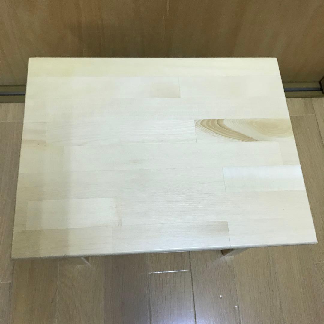 木製　踏み台　スツール　ロースツール 花台