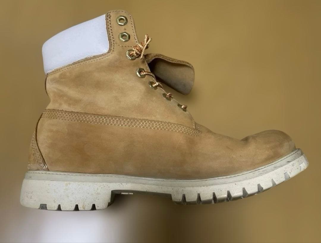 Timberland イエローブーツ　27016 ホワイトソール