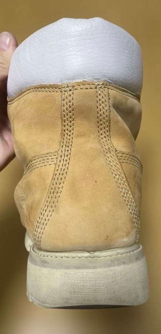 Timberland イエローブーツ　27016 ホワイトソール