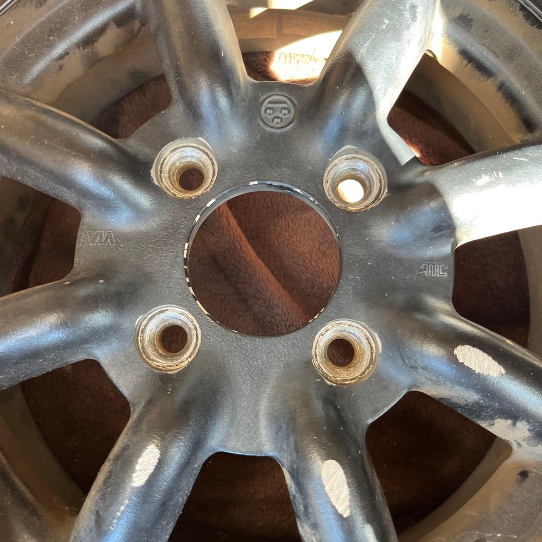 【傷多数】限定値下 4本セットワタナベ エイトスポーク 14インチ 4H-110