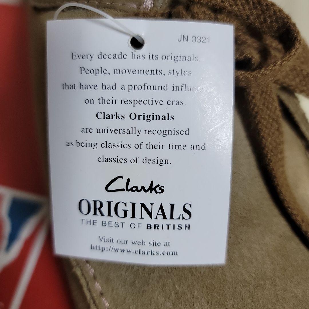新品未使用タグ付きクラークスClarksワラビーナタリー25.5cm