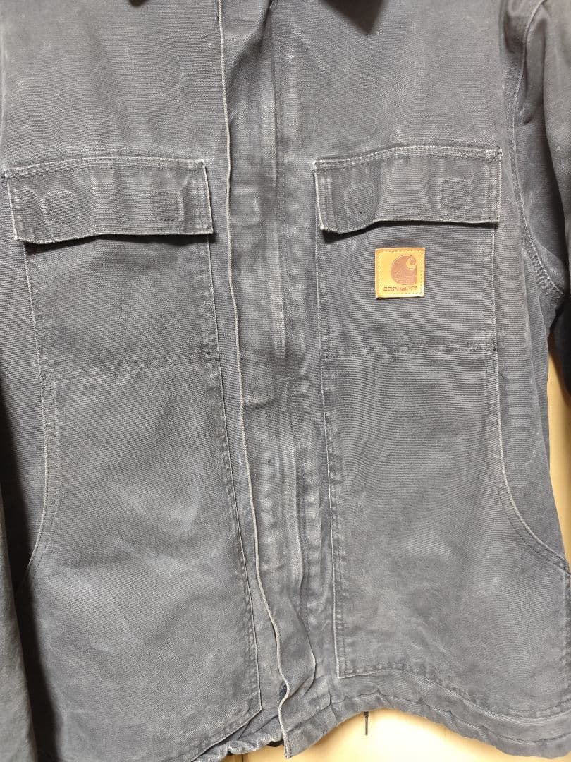 Carhartt トラディショナルジャケット フェードブラック　Lサイズ