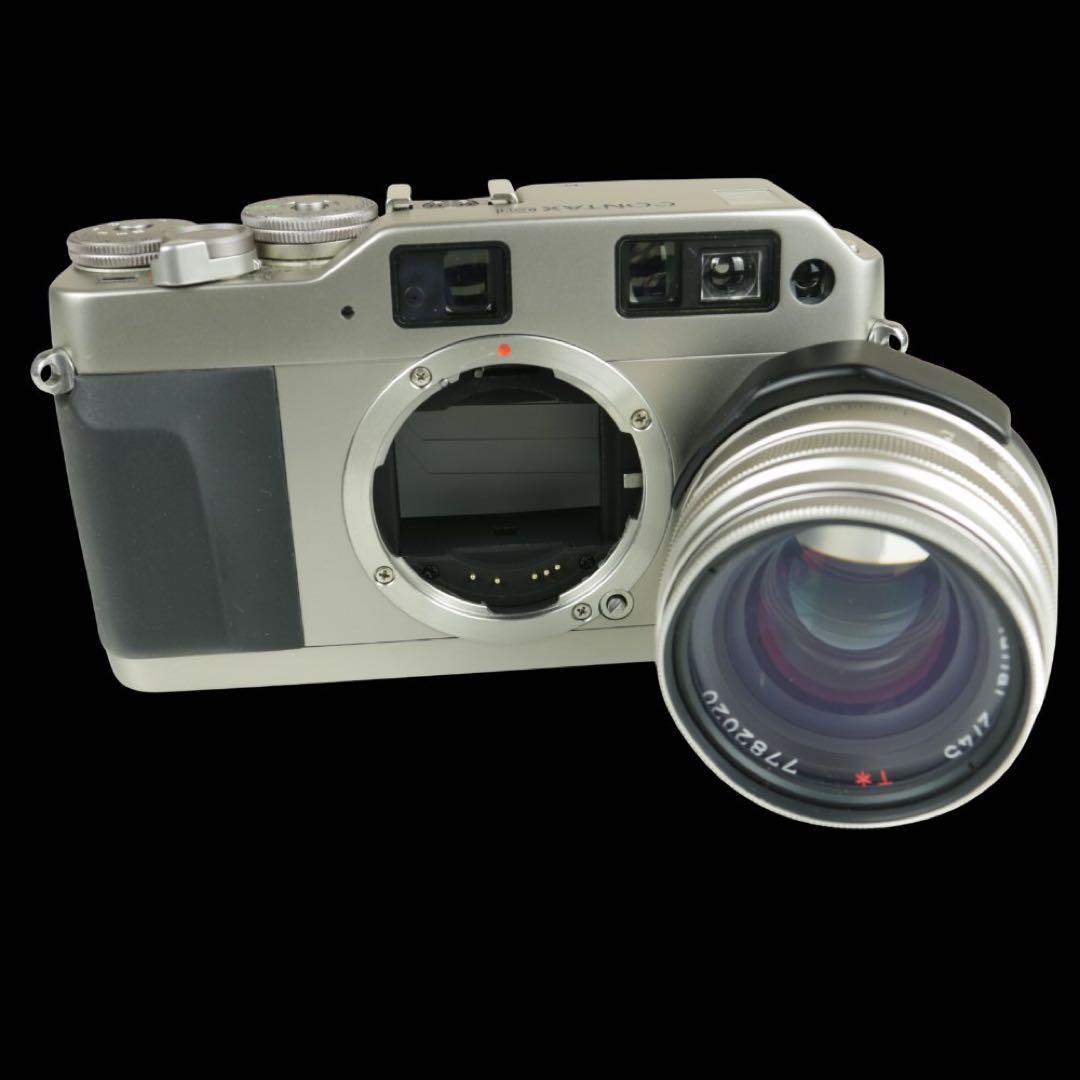 CONTAX G1 Carl Zeiss Planar 2/45 レンズ付属