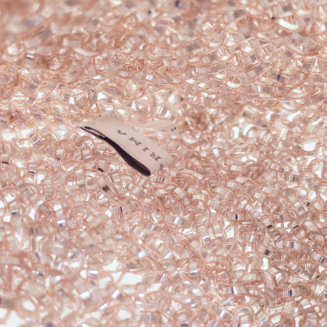 きつねちゃん様✨アンテプリマ ローズ シルバー ミディアム ショルダーバッグ