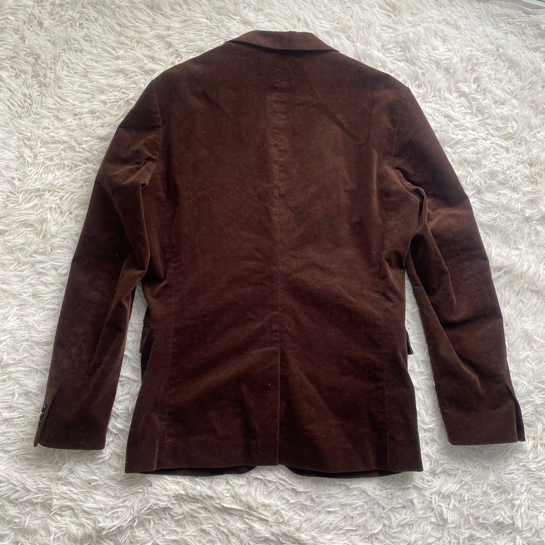 美品　ナノユニバース コーデュロイ セットアップ ブラウン　L