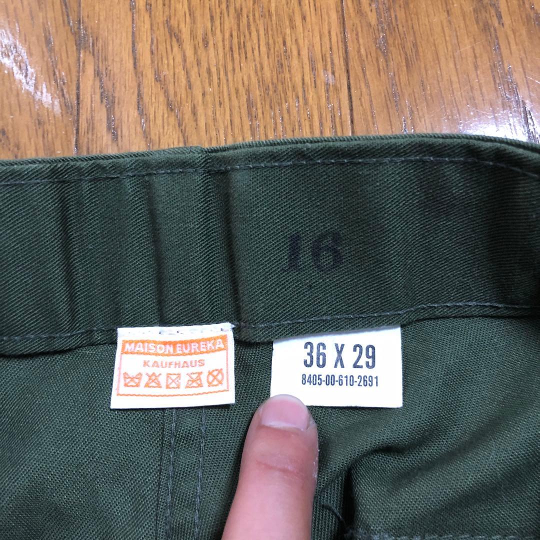 メゾンエウレカ リメイク パンツ ミリタリー ベイカーパンツ アメリカ軍