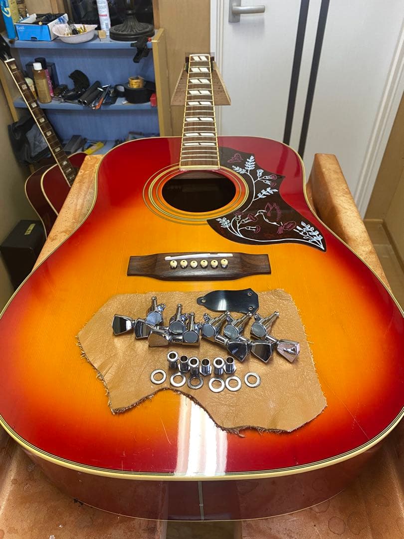 専用‼️磨き上げSepia Crue アコギ H-220 ハミングバード