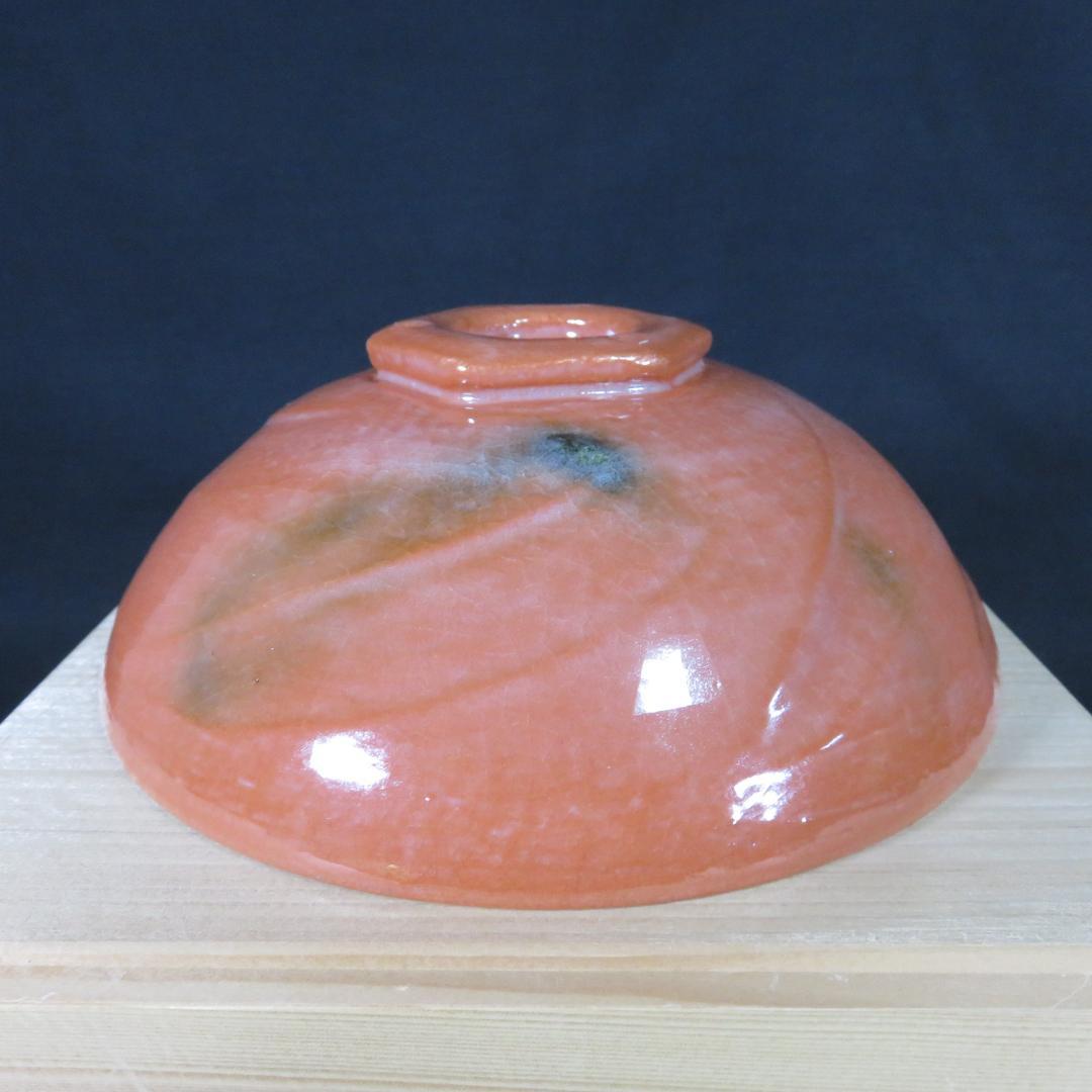 茶碗 陶造 楽焼 嶋台 金銀 貫入 木箱 共箱 茶道具 抹茶碗 茶器