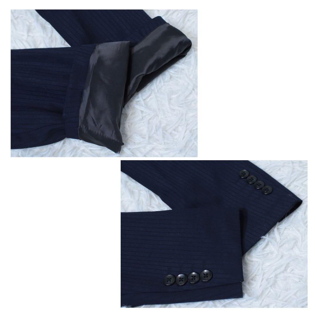 P.S.FA コレクションモデル スリーピース 2Bセットスーツ ストライプ S