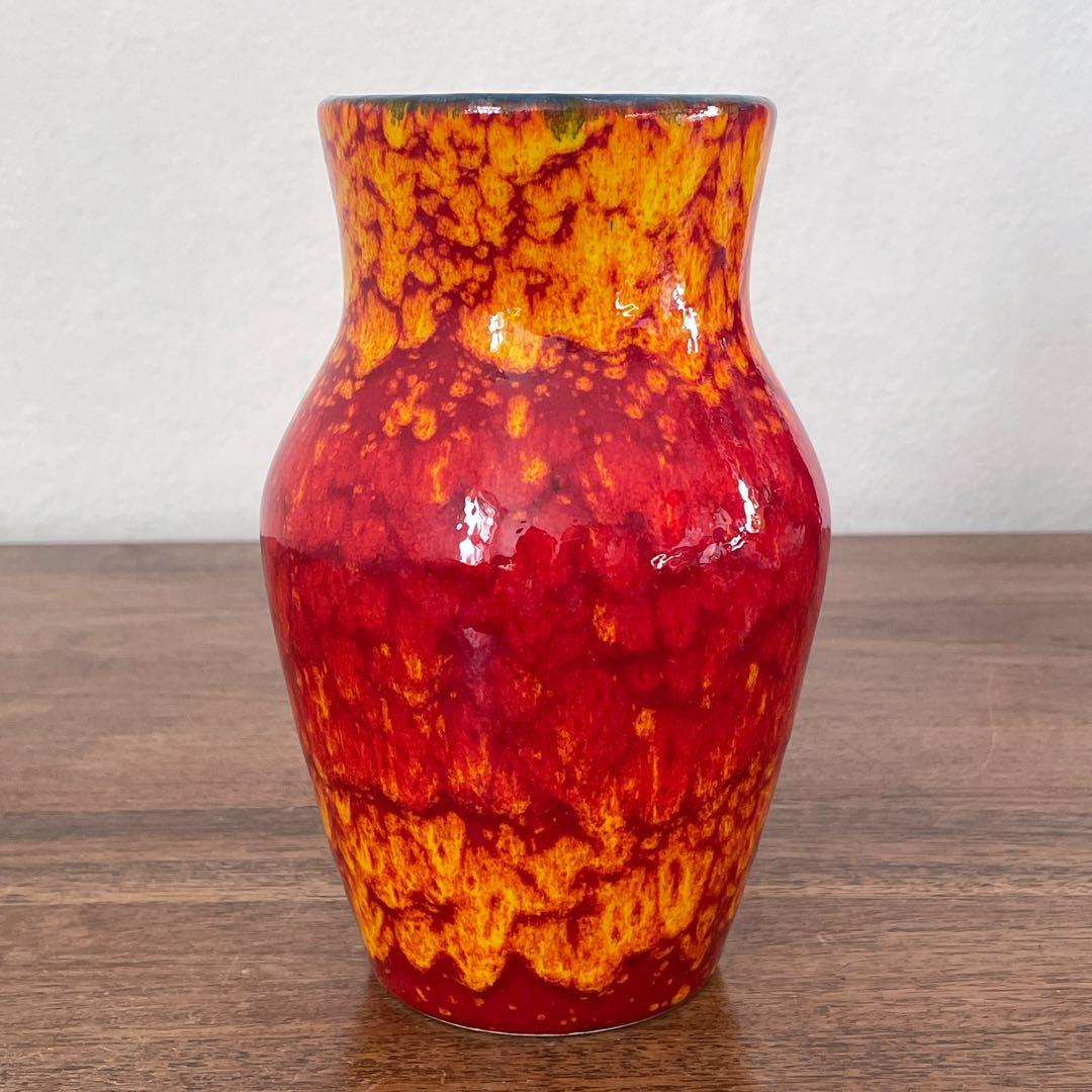 【ドイツ Scheurichの花瓶 】ミッドセンチュリー ヴィンテージ 324