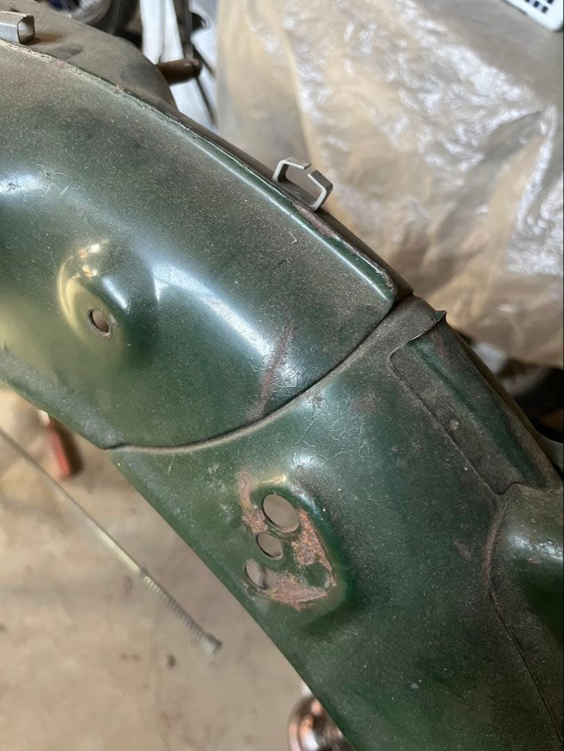 スーパーカブ c50フレームフロントフォーク付き