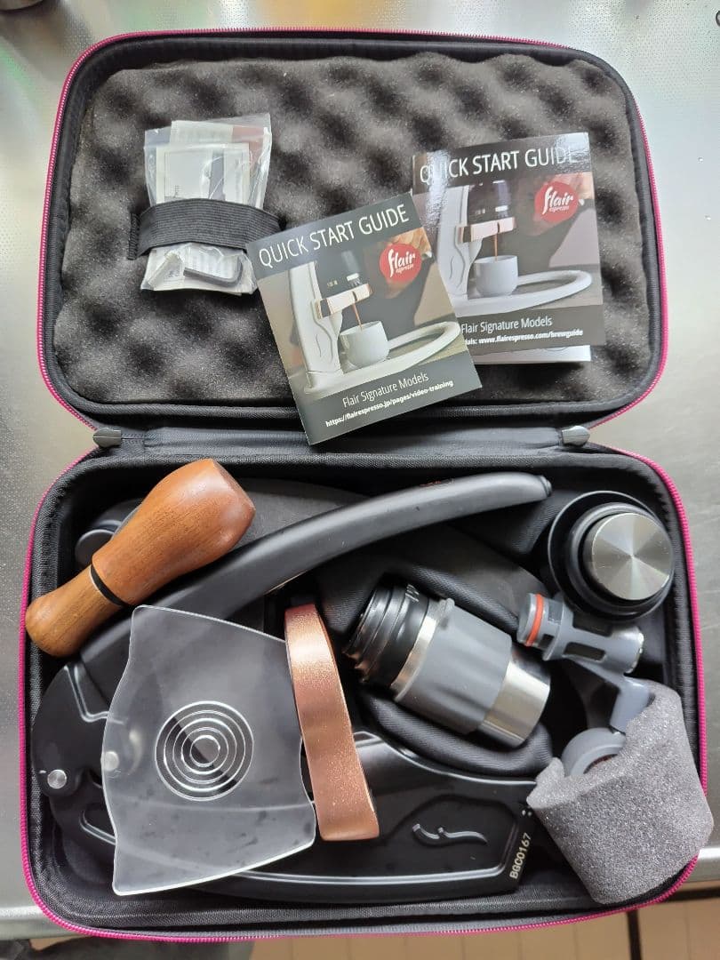 Flair Signature 手動エスプレッソメーカー ケース、オマケ付き