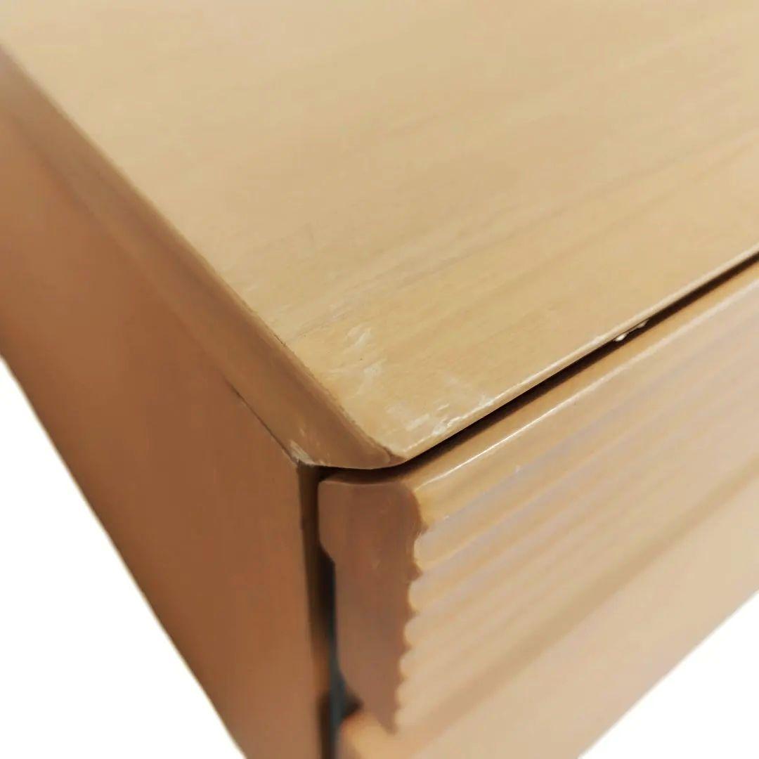 TVボード　木製　幅210cm　ロータイプ　アルダー 無垢　ナチュラル