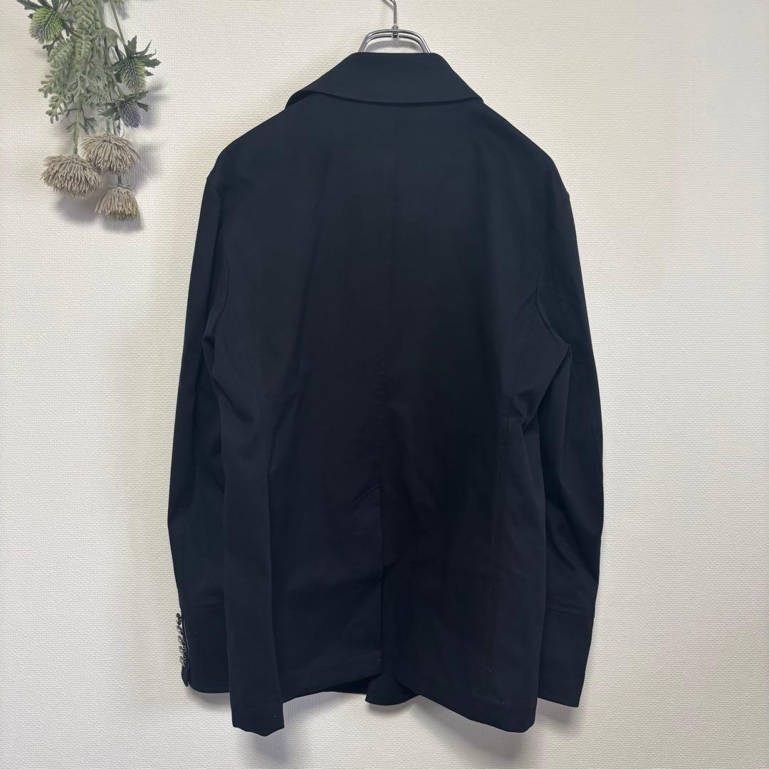 【バーバリーブラックレーベル】マリンコート 銀ボタン ホースロゴ《M》