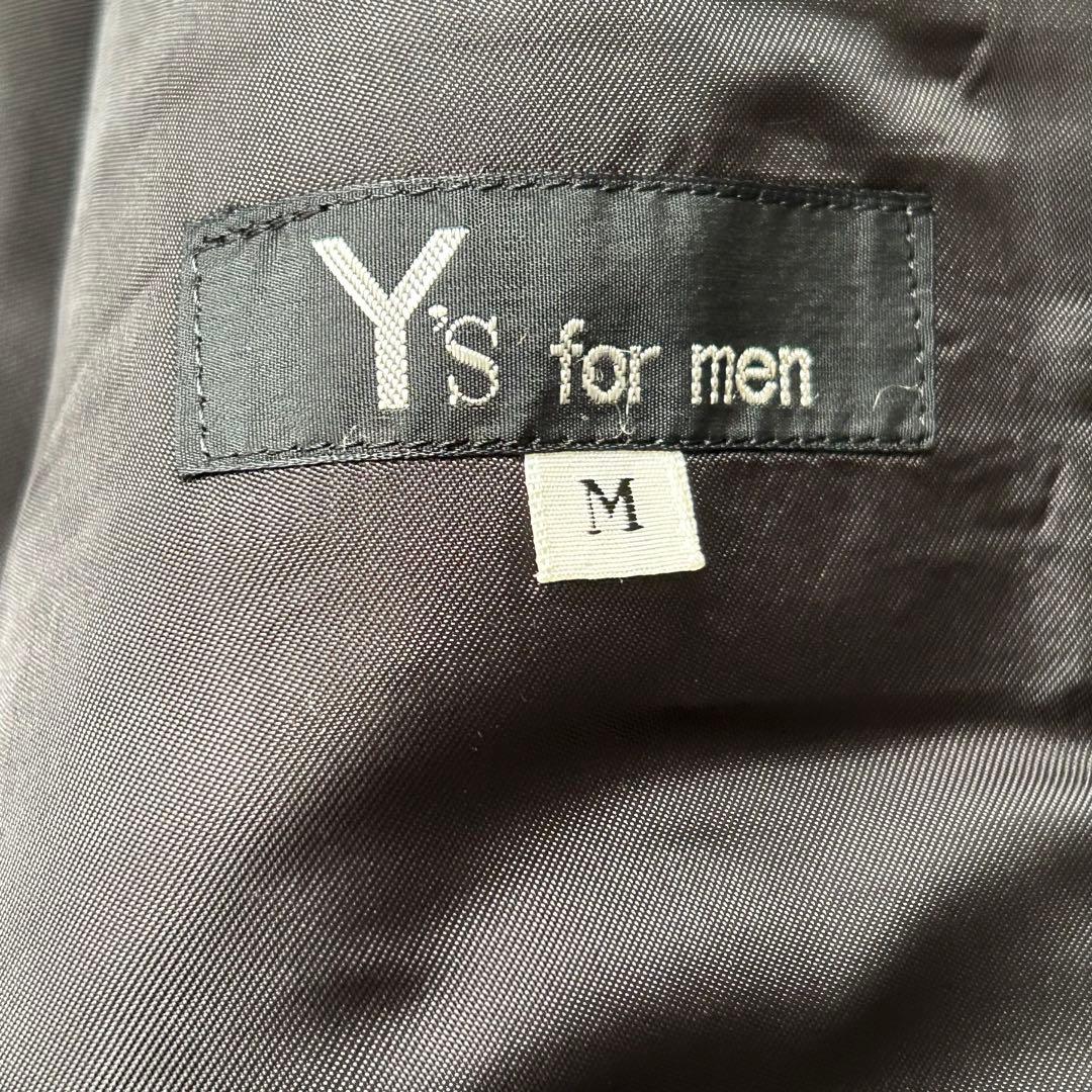 極美品 Y's for men ストライプ 2B セットアップ スーツ 茶黒