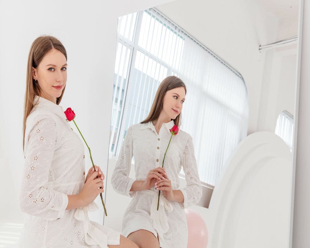 ダンス鏡 全身 折り畳み 割れない鏡 軽量 ダンスミラー 大きい 160cm 黒