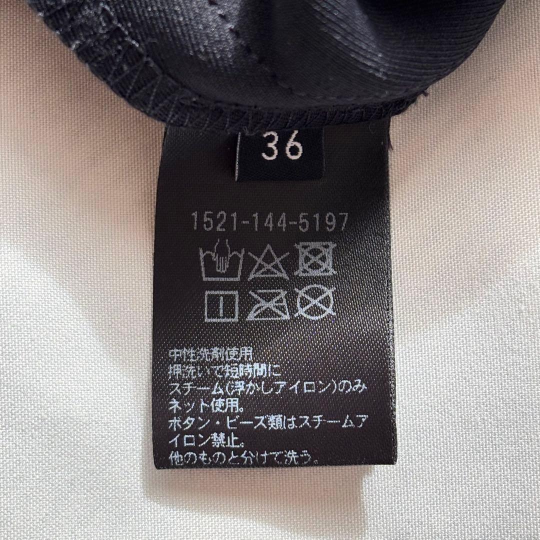 美品✨ユナイテッドアローズ SPONGY パールモチーフブラウス36 セレモニー