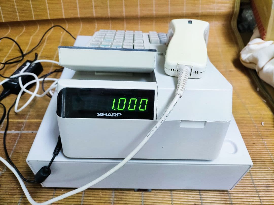 シャープレジスターXE-A280BT　PC連携　スキャナ付き　061553