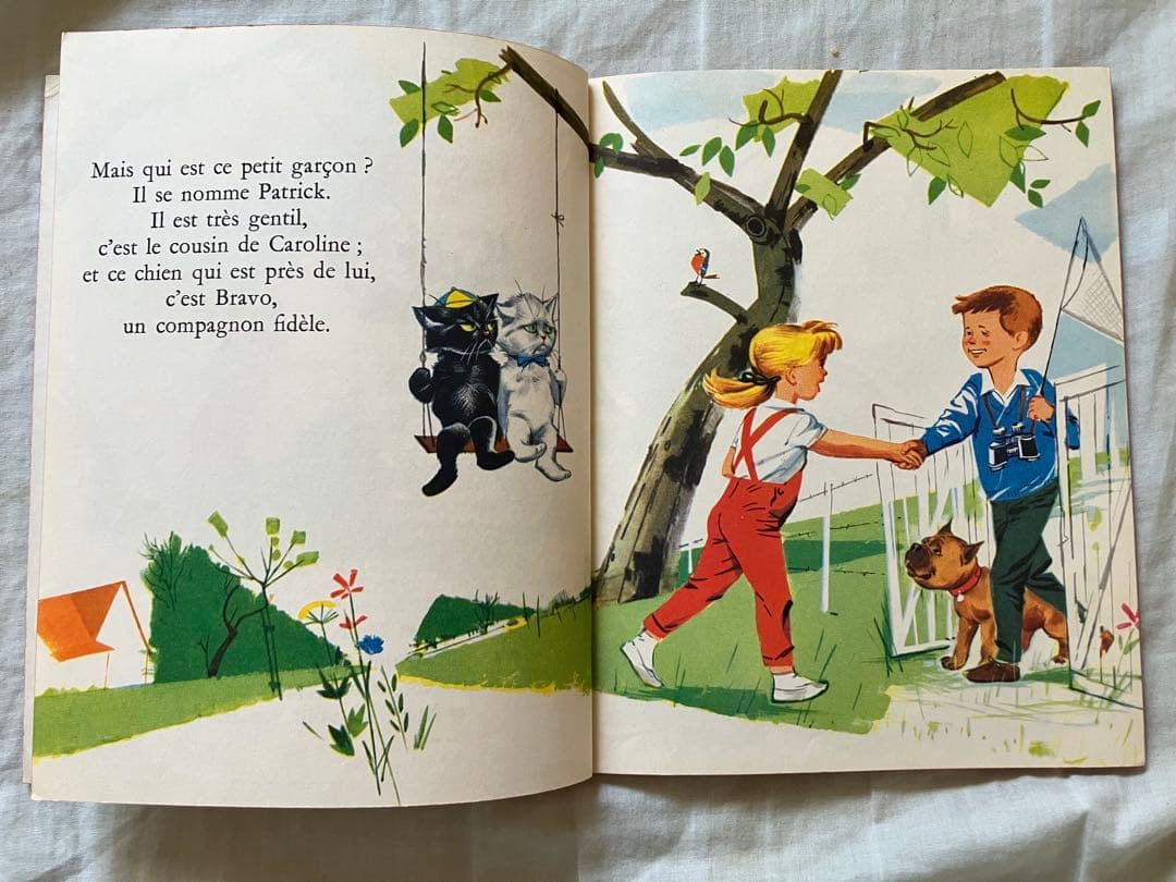 【希少】ピエール・プロブスト　カロリーヌシリーズ絵本9冊（フランス語版）+回顧録